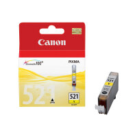 Canon CLI-521 Y ( 2936B001 ) Yellow Ink Cartridge Original - for PIXMA iP3600, iP4700, MP540, MP550, MP560, MP620, MP630, MP640, MP980, MP990, MX860, MX870