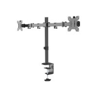 NewStar FPMA-D550DBLACK - Adjustable arm for 2 LCD displays - black - screen size: 10"-32" - desk-mountable NewStar FPMA-D550DBLACK - Adjustable arm for 2 LCD displays - black - screen size: 10"-32" - desk-mountable