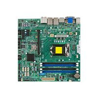 SUPERMICRO X10SLQ - Motherboard - micro ATX - LGA1150 Socket - Q87 - USB 3.0 - 2 x Gigabit LAN - onboard graphics (CPU required) - HD Audio (8-channel) SUPERMICRO X10SLQ - Motherboard - micro ATX - LGA1150 Socket - Q87 - USB 3.0 - 2 x Gigabit LAN - onboard graphics (CPU required) - HD Audio (8-channel)