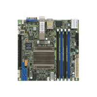 SUPERMICRO X10SDV-16C-TLN4F+ - Motherboard - mini ITX - Intel Xeon D-1587 - USB 3.0 - 2 x 10 Gigabit LAN, 2 x Gigabit LAN - onboard graphics SUPERMICRO X10SDV-16C-TLN4F+ - Motherboard - mini ITX - Intel Xeon D-1587 - USB 3.0 - 2 x 10 Gigabit LAN, 2 x Gigabit LAN - onboard graphics