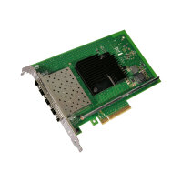 Intel Ethernet Converged Network Adapter X710-DA4 - Network adapter - PCIe 3.0 x8 - 10 Gigabit SFP+ x 4