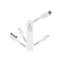 Dicota Smart connect - Charging / data cable - Lightning / USB - USB (M) to Apple Dock, Micro-USB Type B, Lightning (M) Dicota Smart connect - Charging / data cable - Lightning / USB - USB (M) to Apple Dock, Micro-USB Type B, Lightning (M)