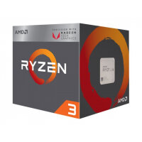 AMD Ryzen 3 2200G - 3.5 GHz - 4 cores - 4 threads - 2 MB cache - Socket AM4 - Box AMD Ryzen 3 2200G - 3.5 GHz - 4 cores - 4 threads - 2 MB cache - Socket AM4 - Box