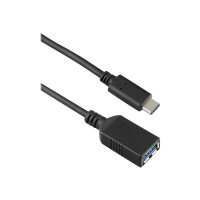 Targus - USB extension cable - USB-C (M) to USB Type A (F) - USB 3.1 Gen 1 - 3 A - 15 cm - reversible C connector, 4K support - black Targus - USB extension cable - USB-C (M) to USB Type A (F) - USB 3.1 Gen 1 - 3 A - 15 cm - reversible C connector, 4K support - black