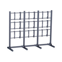 Vogel's Professional PFF 7810 - Stand for 3x3 video wall - black - screen size: 46" Vogel's Professional PFF 7810 - Stand for 3x3 video wall - black - screen size: 46"