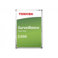 Toshiba S300 Surveillance - Hard drive - 10 TB - internal - 3.5" - SATA 6Gb/s - 7200 rpm - buffer: 256 MB Toshiba S300 Surveillance - Hard drive - 10 TB - internal - 3.5" - SATA 6Gb/s - 7200 rpm - buffer: 256 MB