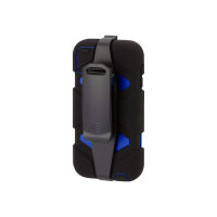 Griffin Survivor - Protective case for player - silicone, polycarbonate - black, blue - for Apple iPod touch (5G) Griffin Survivor - Protective case for player - silicone, polycarbonate - black, blue - for Apple iPod touch (5G)
