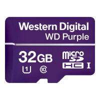 WD Purple WDD032G1P0A - Flash memory card - 32 GB - UHS-I U1 / Class10 - microSDHC - purple WD Purple WDD032G1P0A - Flash memory card - 32 GB - UHS-I U1 / Class10 - microSDHC - purple