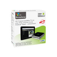 PCTV Broadway HD-S2 - Digital TV tuner / video capture adapter - DVB-S2 - Ethernet, 802.11n PCTV Broadway HD-S2 - Digital TV tuner / video capture adapter - DVB-S2 - Ethernet, 802.11n