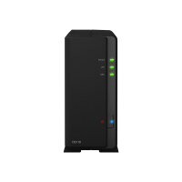 Synology Disk Station DS118 - NAS server - 1 bays - SATA 6Gb/s - RAM 1 GB - Gigabit Ethernet - iSCSI Synology Disk Station DS118 - NAS server - 1 bays - SATA 6Gb/s - RAM 1 GB - Gigabit Ethernet - iSCSI