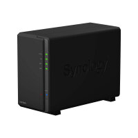 Synology Disk Station DS218play - NAS server - 2 bays - SATA 6Gb/s - RAID 0, 1, JBOD - RAM 1 GB - Gigabit Ethernet - iSCSI Synology Disk Station DS218play - NAS server - 2 bays - SATA 6Gb/s - RAID 0, 1, JBOD - RAM 1 GB - Gigabit Ethernet - iSCSI