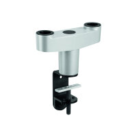 Vogel's Professional PFA 9125 - Mounting component (dual desk clamp mount adapter) - silver - desktop Vogel's Professional PFA 9125 - Mounting component (dual desk clamp mount adapter) - silver - desktop