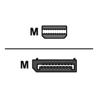 AMD - DisplayPort adapter - Mini DisplayPort (M) to DisplayPort (M) AMD - DisplayPort adapter - Mini DisplayPort (M) to DisplayPort (M)