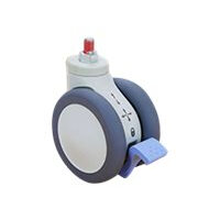 Ergotron SV 3-Function - Locking casters - for Ergotron SV40, SV41, SV42, SV43, SV44; StyleView SV42 Ergotron SV 3-Function - Locking casters - for Ergotron SV40, SV41, SV42, SV43, SV44; StyleView SV42