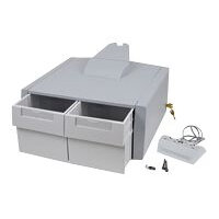 Ergotron StyleView Primary Double Tall Drawer - Mounting component (drawer module) - lockable - medical - grey, white - cart mountable Ergotron StyleView Primary Double Tall Drawer - Mounting component (drawer module) - lockable - medical - grey, white - cart mountable