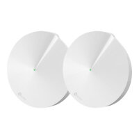 TP-Link Deco M9 Plus - Wi-Fi system (2 routers) - up to 4,500 sq.ft - mesh - GigE, ZigBee - 802.11a/b/g/n/ac, Bluetooth 4.2, ZigBee Home Automation 1.2 - Dual Band TP-Link Deco M9 Plus - Wi-Fi system (2 routers) - up to 4,500 sq.ft - mesh - GigE, ZigBee - 802.11a/b/g/n/ac, Bluetooth 4.2, ZigBee Home Automation 1.2 - Dual Band