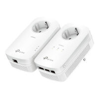 TP-Link AV1300 - Gigabit Passthrough Powerline Starter Kit - bridge - GigE, HomePlug AV (HPAV), HomePlug AV (HPAV) 2.0, IEEE 1901 - wall-pluggable TP-Link AV1300 - Gigabit Passthrough Powerline Starter Kit - bridge - GigE, HomePlug AV (HPAV), HomePlug AV (HPAV) 2.0, IEEE 1901 - wall-pluggable