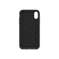 OtterBox Symmetry Series - Back cover for mobile phone - polycarbonate, synthetic rubber - black - for Apple iPhone XR