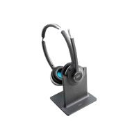 Cisco 562 Wireless Dual - Headset - on-ear - DECT 6.0 - wireless - with Standard Base Station - for Cisco DX70, DX80; IP Phone 68XX; Webex Board 55, Board 70, Board 85, Room 55, Room 70 Cisco 562 Wireless Dual - Headset - on-ear - DECT 6.0 - wireless - with Standard Base Station - for Cisco DX70, DX80; IP Phone 68XX; Webex Board 55, Board 70, Board 85, Room 55, Room 70