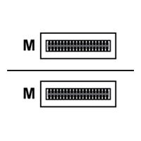 Extreme Networks - Network cable - QSFP+ (M) to QSFP+ (M) - 3 m Extreme Networks - Network cable - QSFP+ (M) to QSFP+ (M) - 3 m