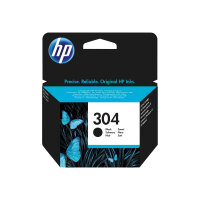 HP 304 - Black - original - blister - ink cartridge - for AMP 130; Deskjet 26XX, 37XX; Envy 50XX