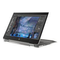 HP ZBook Studio x360 G5 Mobile Workstation - Flip design - Core i7 8750H / 2.2 GHz - Win 10 Pro 64-bit - 16 GB RAM - 512 GB SSD NVMe, TLC - 15.6" IPS touchscreen 3840 x 2160 (Ultra HD 4K) - Quadro P1000 / UHD Graphics 630 - Wi-Fi, NFC, Bluetooth - kb HP ZBook Studio x360 G5 Mobile Workstation - Flip design - Core i7 8750H / 2.2 GHz - Win 10 Pro 64-bit - 16 GB RAM - 512 GB SSD NVMe, TLC - 15.6" IPS touchscreen 3840 x 2160 (Ultra HD 4K) - Quadro P1000 / UHD Graphics 630 - Wi-Fi, NFC, Bluetooth - kb