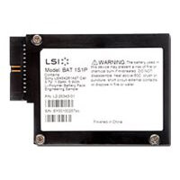 LSI MegaRAID LSIiBBU08 - RAID controller battery backup unit Lithium Ion - for Broadcom MegaRAID SAS 9260-16, SAS 9280-16, SAS 92XX; MegaRAID SAS 9260-16, SAS 92XX LSI MegaRAID LSIiBBU08 - RAID controller battery backup unit Lithium Ion - for Broadcom MegaRAID SAS 9260-16, SAS 9280-16, SAS 92XX; MegaRAID SAS 9260-16, SAS 92XX