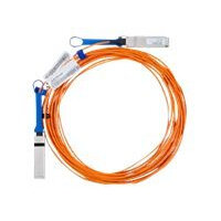 Mellanox 40 Gb/s Active Optical Cable - InfiniBand cable - QSFP+ to QSFP+ - 15 m Mellanox 40 Gb/s Active Optical Cable - InfiniBand cable - QSFP+ to QSFP+ - 15 m