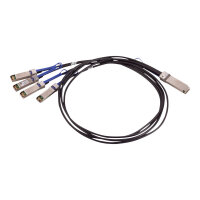 Mellanox LinkX Passive Copper Hybrid ETH - Direct attach cable - SFP28 (M) to QSFP28 (M) - 1.5 m - SFF-8402/SFF-8665/SFF-8431/SFF-8432/IEEE 802.3bj/IEEE P802.3by - passive - black Mellanox LinkX Passive Copper Hybrid ETH - Direct attach cable - SFP28 (M) to QSFP28 (M) - 1.5 m - SFF-8402/SFF-8665/SFF-8431/SFF-8432/IEEE 802.3bj/IEEE P802.3by - passive - black