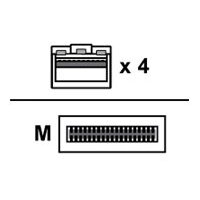 Mellanox LinkX Passive Copper Hybrid ETH - Network cable - SFP28 (M) to QSFP28 (M) - 3 m - SFF-8402/SFF-8665/SFF-8431/SFF-8432/IEEE 802.3bj/IEEE P802.3by - passive - black Mellanox LinkX Passive Copper Hybrid ETH - Network cable - SFP28 (M) to QSFP28 (M) - 3 m - SFF-8402/SFF-8665/SFF-8431/SFF-8432/IEEE 802.3bj/IEEE P802.3by - passive - black