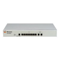 Microsemi PDS-208G - Switch - Managed - 8 x 10/100/1000 (PoE) + 2 x 10/100/1000 (uplink) - ceiling-mountable - PoE (240 W) Microsemi PDS-208G - Switch - Managed - 8 x 10/100/1000 (PoE) + 2 x 10/100/1000 (uplink) - ceiling-mountable - PoE (240 W)
