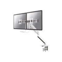 NewStar NeoMounts NM-D775DXWHITE - Desk mount for 2 LCD displays (full-motion adjustable arm) - white - screen size: 10"-32" NewStar NeoMounts NM-D775DXWHITE - Desk mount for 2 LCD displays (full-motion adjustable arm) - white - screen size: 10"-32"