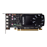NVIDIA Quadro P1000 - Graphics card - Quadro P1000 - 4 GB GDDR5 - PCIe 3.0 x16 low profile - 4 x Mini DisplayPort - for Workstation Z2 G4, Z240 (SFF, tower), Z4 G4, Z440, Z6 G4, Z8 G4 NVIDIA Quadro P1000 - Graphics card - Quadro P1000 - 4 GB GDDR5 - PCIe 3.0 x16 low profile - 4 x Mini DisplayPort - for Workstation Z2 G4, Z240 (SFF, tower), Z4 G4, Z440, Z6 G4, Z8 G4