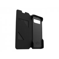 OtterBox Strada Series Via - Flip cover for mobile phone - polyurethane, polycarbonate, synthetic rubber - black - for Samsung Galaxy S10 OtterBox Strada Series Via - Flip cover for mobile phone - polyurethane, polycarbonate, synthetic rubber - black - for Samsung Galaxy S10