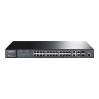 TP-Link TL-SL5428E - Switch - Managed - 24 x 10/100 + 4 x 10/100/1000 + 2 x shared SFP - desktop TP-Link TL-SL5428E - Switch - Managed - 24 x 10/100 + 4 x 10/100/1000 + 2 x shared SFP - desktop