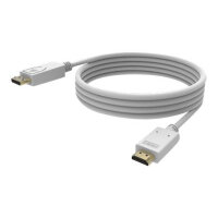 VISION Techconnect - Video adapter - DisplayPort / HDMI - DisplayPort (M) to HDMI (M) - 1 m - white VISION Techconnect - Video adapter - DisplayPort / HDMI - DisplayPort (M) to HDMI (M) - 1 m - white