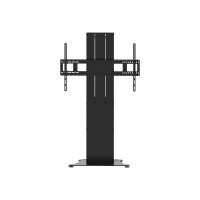 Vision VFM-F40/FP - Heavy Duty - floor stand for interactive flat panel / LCD display (motorised) - steel - matte black - screen size: 47"-90" Vision VFM-F40/FP - Heavy Duty - floor stand for interactive flat panel / LCD display (motorised) - steel - matte black - screen size: 47"-90"