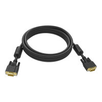 Vision Professional - VGA cable - HD-15 (VGA) (M) to HD-15 (VGA) (M) - 15 m - thumbscrews - black Vision Professional - VGA cable - HD-15 (VGA) (M) to HD-15 (VGA) (M) - 15 m - thumbscrews - black