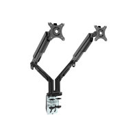 Vision VFM-DAD3B - Desk mount for 2 LCD displays (adjustable arm) - aircraft-grade aluminium - matte black - screen size: 10"-34" Vision VFM-DAD3B - Desk mount for 2 LCD displays (adjustable arm) - aircraft-grade aluminium - matte black - screen size: 10"-34"