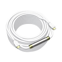 VISION Professional - HDMI with Ethernet cable - HDMI (M) to HDMI (M) - 30 m - white - 4K support, active booster inline VISION Professional - HDMI with Ethernet cable - HDMI (M) to HDMI (M) - 30 m - white - 4K support, active booster inline