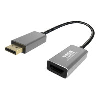 VISION Professional Premium - Video adapter - DisplayPort / HDMI - DisplayPort (M) to HDMI (F) - black, white - 4K support VISION Professional Premium - Video adapter - DisplayPort / HDMI - DisplayPort (M) to HDMI (F) - black, white - 4K support