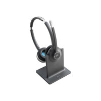 Cisco 562 Wireless Dual - Headset - on-ear - DECT 6.0 - wireless - with Multibase Station - for Cisco DX70, DX80; IP Phone 68XX; Webex Board 55, Board 70, Board 85, Room 55, Room 70 Cisco 562 Wireless Dual - Headset - on-ear - DECT 6.0 - wireless - with Multibase Station - for Cisco DX70, DX80; IP Phone 68XX; Webex Board 55, Board 70, Board 85, Room 55, Room 70