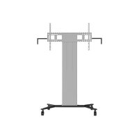 Vision VFM-F40 - Mounting component (wheel base) for LCD display - steel - matte black Vision VFM-F40 - Mounting component (wheel base) for LCD display - steel - matte black