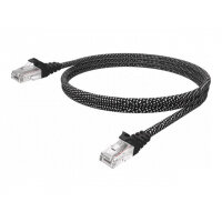 Vision Premium - Network cable - RJ-45 (M) to RJ-45 (M) - 1 m - UTP - CAT 6 - booted, stranded - braided Vision Premium - Network cable - RJ-45 (M) to RJ-45 (M) - 1 m - UTP - CAT 6 - booted, stranded - braided