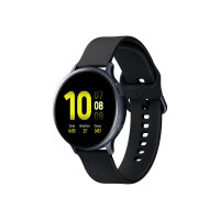 Samsung Galaxy Watch Active 2 - 44 mm - aqua black aluminium - smart watch with band - fluoroelastomer - aqua black - display 1.4" - 4 GB - Wi-Fi, NFC, Bluetooth - 30 g Samsung Galaxy Watch Active 2 - 44 mm - aqua black aluminium - smart watch with band - fluoroelastomer - aqua black - display 1.4" - 4 GB - Wi-Fi, NFC, Bluetooth - 30 g