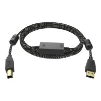 Vision Professional Premium Braided - USB cable - USB (M) to USB Type B (M) - USB 2.0 - 15 m - active booster inline - braided Vision Professional Premium Braided - USB cable - USB (M) to USB Type B (M) - USB 2.0 - 15 m - active booster inline - braided