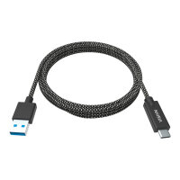 Vision Professional Premium Braided - USB cable - USB-C (M) to USB Type A (M) - USB 3.0 - 3 A - 1 m - braided Vision Professional Premium Braided - USB cable - USB-C (M) to USB Type A (M) - USB 3.0 - 3 A - 1 m - braided