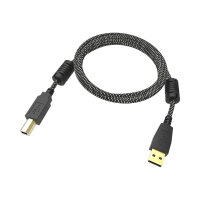 Vision Professional Premium Braided - USB cable - USB (M) to USB Type B (M) - USB 2.0 - 2 m - braided Vision Professional Premium Braided - USB cable - USB (M) to USB Type B (M) - USB 2.0 - 2 m - braided