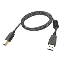 Vision Professional Premium Braided - USB cable - USB (M) to USB Type B (M) - USB 2.0 - 3 m - braided Vision Professional Premium Braided - USB cable - USB (M) to USB Type B (M) - USB 2.0 - 3 m - braided