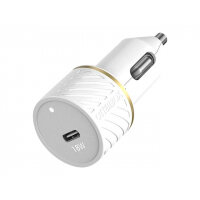 OtterBox Premium - Car power adapter - 18 Watt - 3 A - PD 3.0 (USB-C) - cloud dust white OtterBox Premium - Car power adapter - 18 Watt - 3 A - PD 3.0 (USB-C) - cloud dust white